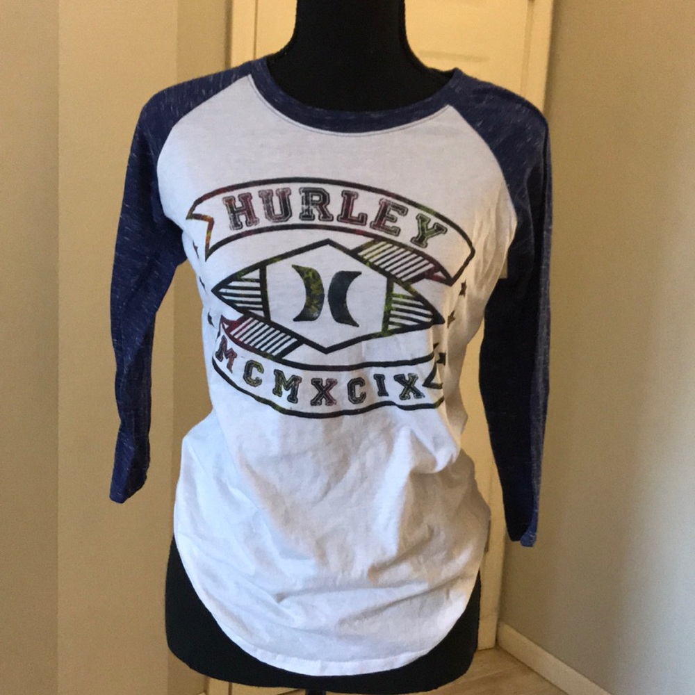 Hurley baseball tee